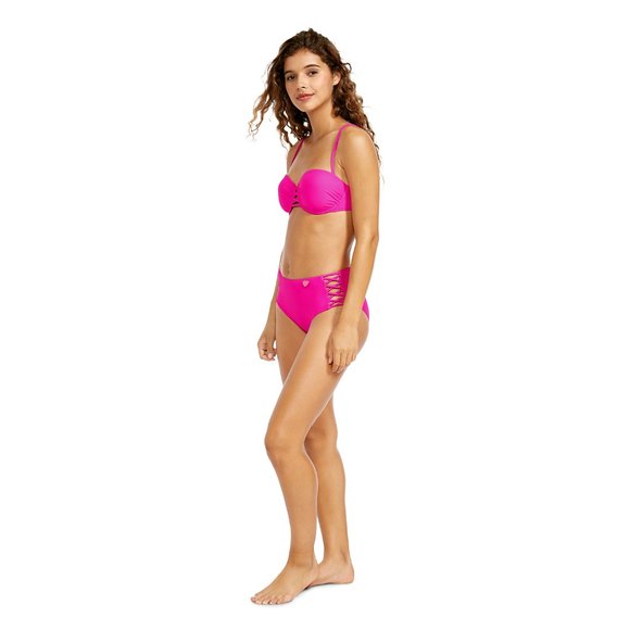 NWT Body Glove push-up Rita top in Flamingo Pink - Picture 4 of 4